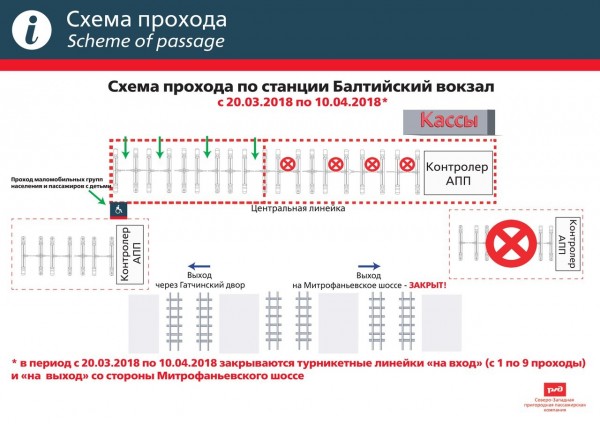 Пригородные кассы витебского вокзала в санкт петербурге схема